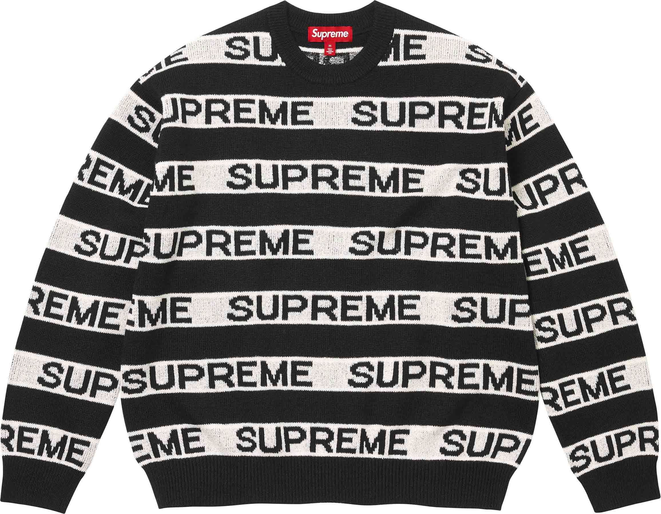 Stripe Logo Sweater view 5